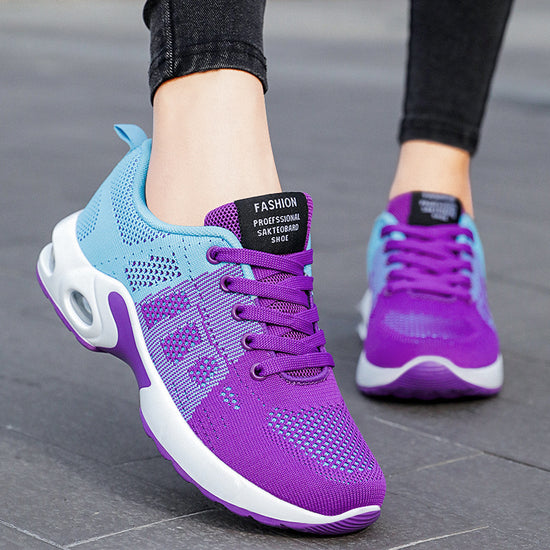 2025 Summer Womens Plus Size Air Cushion Casual Running Shoes
