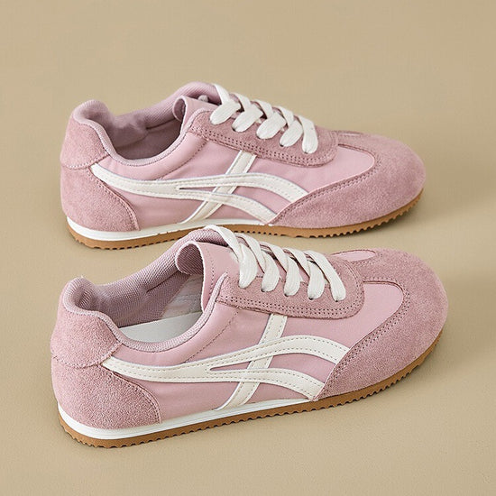  2025 Korean White Fashion Sneakers  Effortless Style