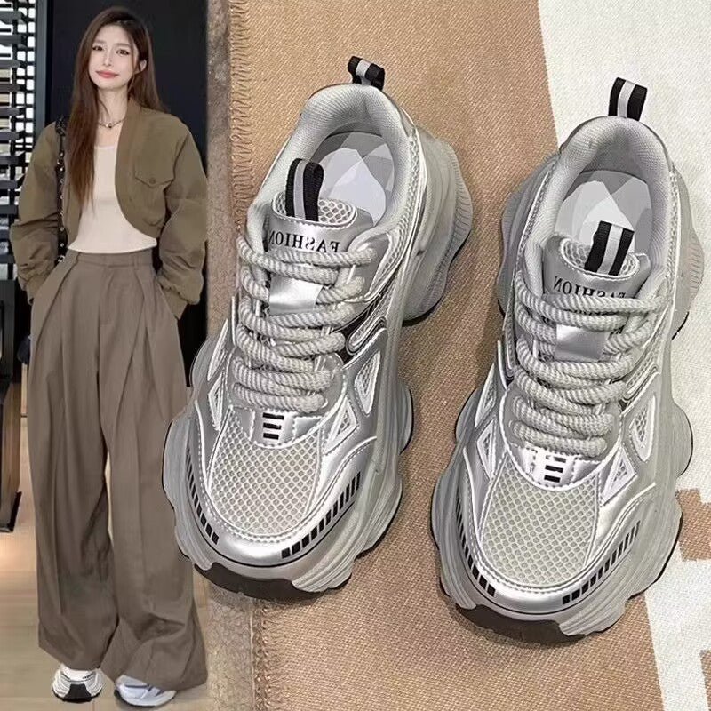  Platform Sneakers SpringSummer 2025 Breathable  Light